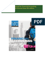 Access Solution manual for Financial Accounting Weygandt Kimmel Kieso 9th edition All Chapters Immediate PDF Download