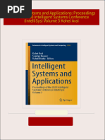 Intelligent Systems and Applications: Proceedings of the 2020 Intelligent Systems Conference (IntelliSys) Volume 3 Kohei Arai 2024 scribd download