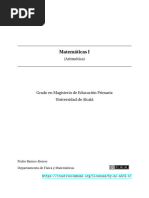 Matemáticas II - Pedro Ramos - subrayado