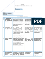 Modelos de informes técnico pedagógicos