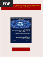 Cybersecurity In Humanities And Social Sciences: A Research Methods Approach Hugo Loiseau all chapter instant download