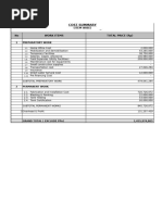 Cost estimation - Ethanol Storage Tank