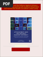 Full Download Attachment and the Defence Against Intimacy Understanding working with Avoidant Attachment Self Hatred and Shame 1st Edition Linda Cundy PDF DOCX