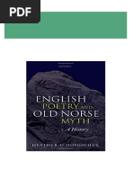 Instant ebooks textbook English Poetry and Old Norse Myth A History 1st Edition Heather O'Donoghue download all chapters