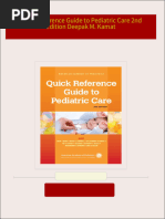 Get Quick Reference Guide to Pediatric Care 2nd Edition Deepak M. Kamat free all chapters