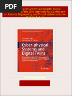 Complete Download Cyber-physical Systems and Digital Twins: Proceedings of the 16th International Conference on Remote Engineering and Virtual Instrumentation Michael E. Auer PDF All Chapters