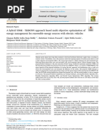 A hybrid YDSE - THDCNN approach based multi objective optimization of