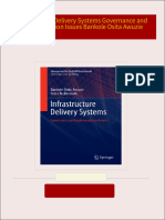 Instant Access to Infrastructure Delivery Systems Governance and Implementation Issues Bankole Osita Awuzie ebook Full Chapters