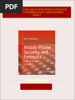 Complete Download Mobile Phone Security and Forensics A Practical Approach 2nd Edition Iosif I. Androulidakis (Auth.) PDF All Chapters