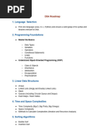 DSA and System Design Roadmap