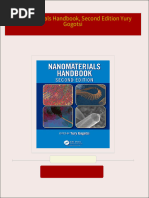 Full Download Nanomaterials Handbook, Second Edition Yury Gogotsi PDF DOCX