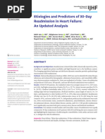 Etiologies and Predictors of 30-Day Readmission in Heart Failure: An Updated Analysis