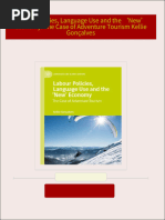 Where can buy Labour Policies, Language Use and the ‘New’ Economy: The Case of Adventure Tourism Kellie Gonçalves ebook with cheap price