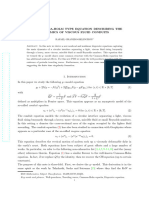 On a Camassa-Holm type equation describing the dynamics of viscous fluid conduits