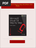 Microsoft Visual C# Step by Step, 9th Edition John Sharp 2024 Scribd Download