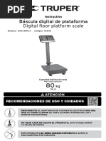 instructivo TRUPER BAS80 PLA