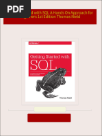 Download full Getting Started with SQL A Hands On Approach for Beginners 1st Edition Thomas Nield ebook all chapters