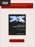 Buy ebook Implementing DevSecOps Practices 1 / converted Edition Vandana Verma Sehgal cheap price