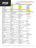 Bài Tập Bổ Trợ Global Success 9 UNIT 3 (PRACTICE TEST)