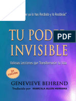 Tu Poder Invisible - Genevieve Behrend