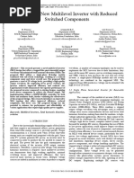 Analysis of New Multilevel Inverter With Reduced Switched Components