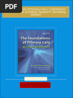 Download The Foundations of Primary Care v 1 Satisfaction or Resentment 1st Edition Joachim P. Sturmberg (Author) ebook All Chapters PDF