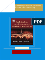 Instant ebooks textbook Real Analysis with an Introduction to Wavelets and Applications 1st Edition Don Hong download all chapters