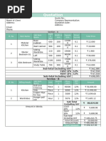 Interior Quotation Format 1