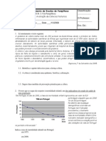 Ficha de Avaliação de Ciências Naturais Do 9º Ano Outubro 2008