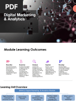 L1 Intro to Digital Marketing & Analytics