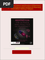 Download Complete Remington The Science and Practice of Pharmacy Remington The Science and Practiice of Pharmacy 23rd Edition Adeboye Adejare PDF for All Chapters