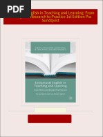 Extramural English in Teaching and Learning: From Theory and Research to Practice 1st Edition Pia Sundqvist download pdf