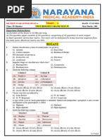 SR NEET STAR SUPER CHAINA (BIOLOGY GT-5) Q.P EX.DT. 17.12.2024