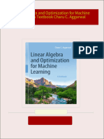 Immediate download Linear Algebra and Optimization for Machine Learning: A Textbook Charu C. Aggarwal ebooks 2024