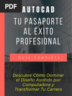 AUTOCAD - Tu Pasaporte Al Éxito Profesional