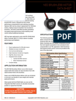 Am-4258 NEO Brushless Motor - Data Sheet