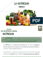 UD 2 - ALIMNETACIÓN Y NUTRICIÓN