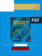 Get Handbook of Longitudinal Research Design Measurement and Analysis across the Social Sciences 1st Edition Scott Menard PDF ebook with Full Chapters Now