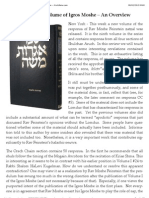 New Volume of Igros Moshe