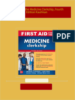 [FREE PDF sample] First Aid for the Medicine Clerkship, Fourth Edition Kaufman ebooks