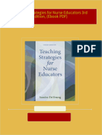 Instant Download Teaching Strategies for Nurse Educators 3rd Edition, (Ebook PDF) PDF All Chapters