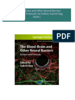 Immediate download The Blood Brain and Other Neural Barriers Reviews and Protocols 1st Edition Sukriti Nag (Auth.) ebooks 2024