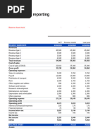 One page Budgeting model