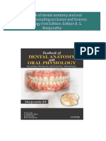 Instant Access to Textbook of dental anatomy and oral physiology including occlusion and forensic odontology First Edition. Edition B. S. Manjunatha ebook Full Chapters