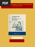 Immediate download Examples & Explanations: Criminal Law 8th Edition John Q. La Fond ebooks 2024