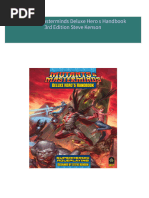 Get Mutants Masterminds Deluxe Hero s Handbook 3rd Edition Steve Kenson PDF ebook with Full Chapters Now