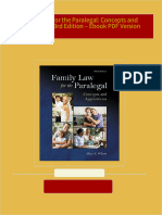 Download Family Law for the Paralegal: Concepts and Applications 3rd Edition – Ebook PDF Version ebook All Chapters PDF