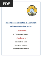 environment and its protection (air-water)