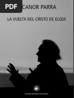 La Vuelta Del Cristo de Elqui Nicanor Parra 2012 Ediciones Universidad Diego Portales 9788437506784