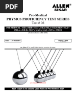 PPTS TEST-06 18 MARCH QP